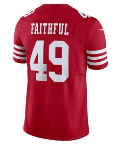 The Faithful 49 San Francisco 49ers Vapor F.U.S.E. Limited Jersey - Scarlet