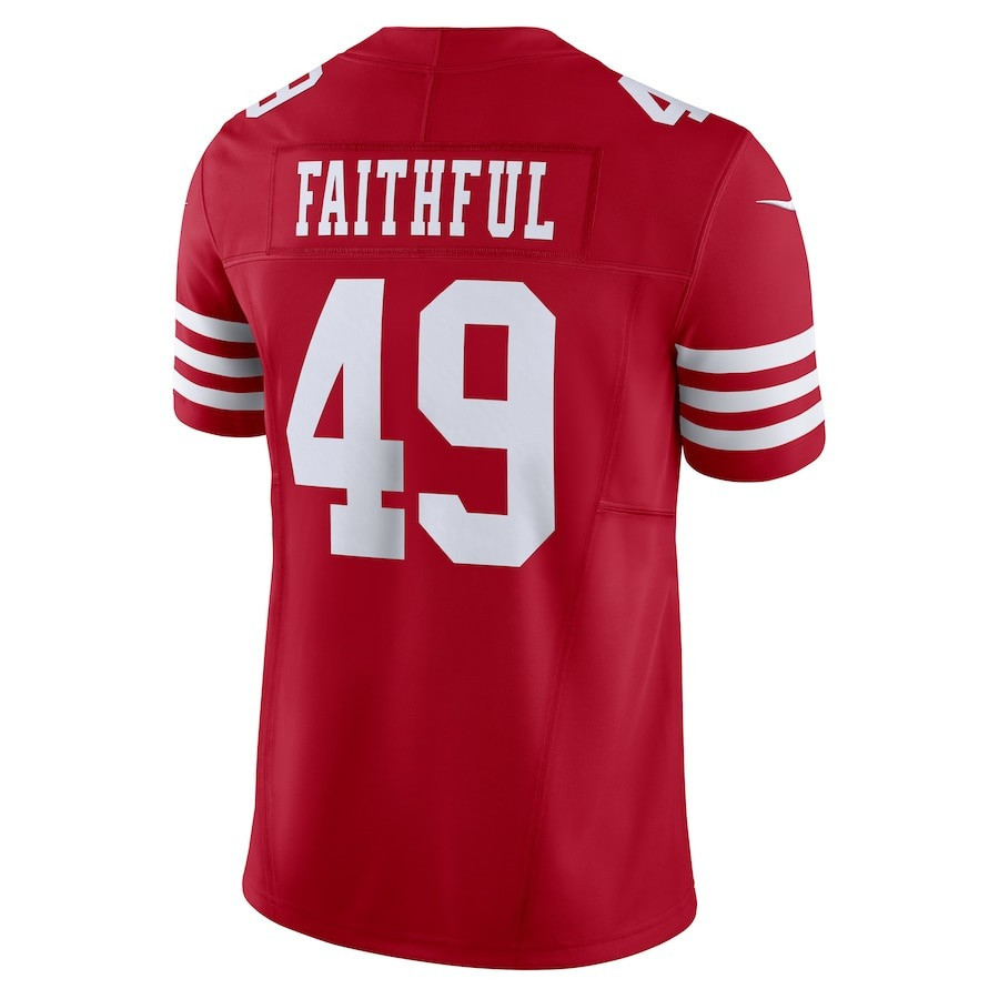 The Faithful 49 San Francisco 49ers Vapor F.U.S.E. Limited Jersey - Scarlet