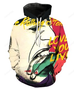 The Rolling Stones Love You Live 3D Hoodie Zip Hoodie
