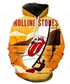 The Rolling Stones Style 3 3D Hoodie Zip Hoodie