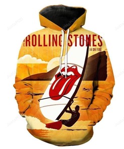 The Rolling Stones Style 3 3D Hoodie Zip Hoodie