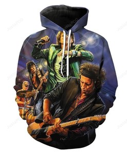 The Rolling Stones Style 5 3D Hoodie Zip Hoodie