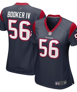 Thomas Booker Iv Houston Texans Womens Player Game Jersey - Navy Nfl