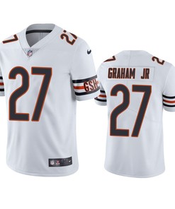 Thomas Graham Jr. 27 Chicago Bears White Vapor Limited Jersey