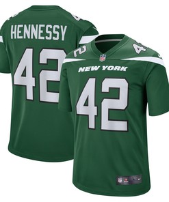Thomas Hennessy New York Jets Game Jersey - Gotham Green Nfl