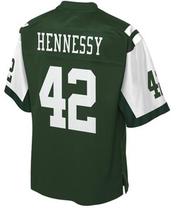 Thomas Hennessy New York Jets Nfl Pro Line Team Color Player Jersey - Green