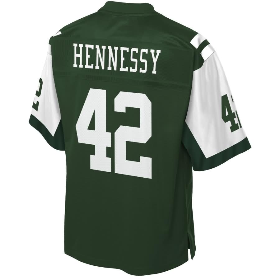 Thomas Hennessy New York Jets Nfl Pro Line Team Color Player Jersey - Green