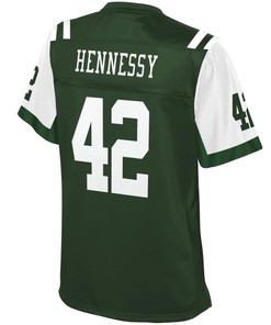 Thomas Hennessy New York Jets Nfl Pro Line Womens Team Color Player Jersey - Green