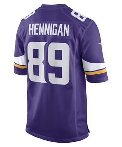 Thomas Hennigan Minnesota Vikings Game Player Jersey - Purple