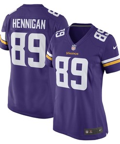 Thomas Hennigan Minnesota Vikings Women's Game Player Jersey - Purple