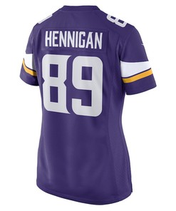 Thomas Hennigan Minnesota Vikings Women's Game Player Jersey - Purple