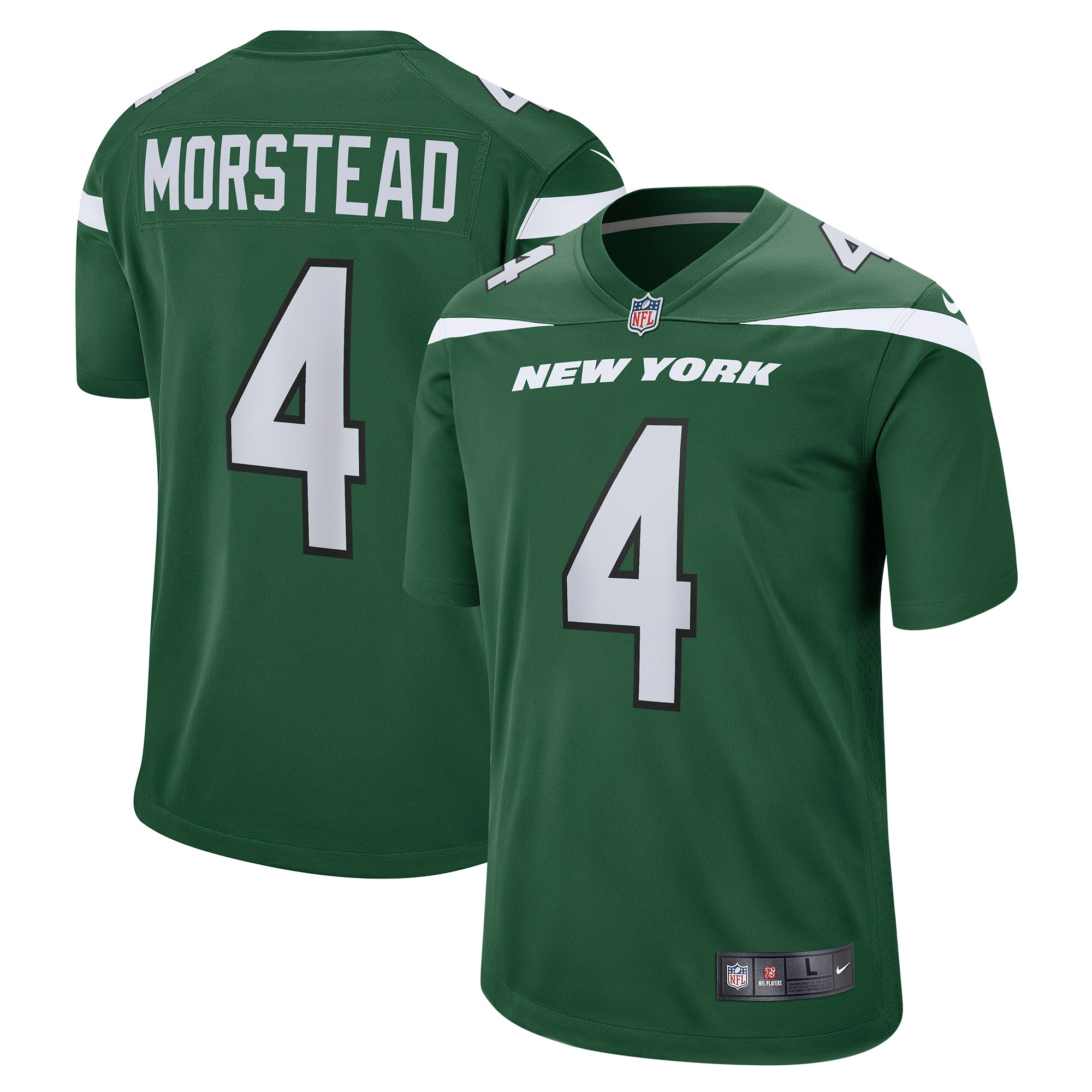 Thomas Morstead New York Jets Game Jersey - Gotham Green Nfl