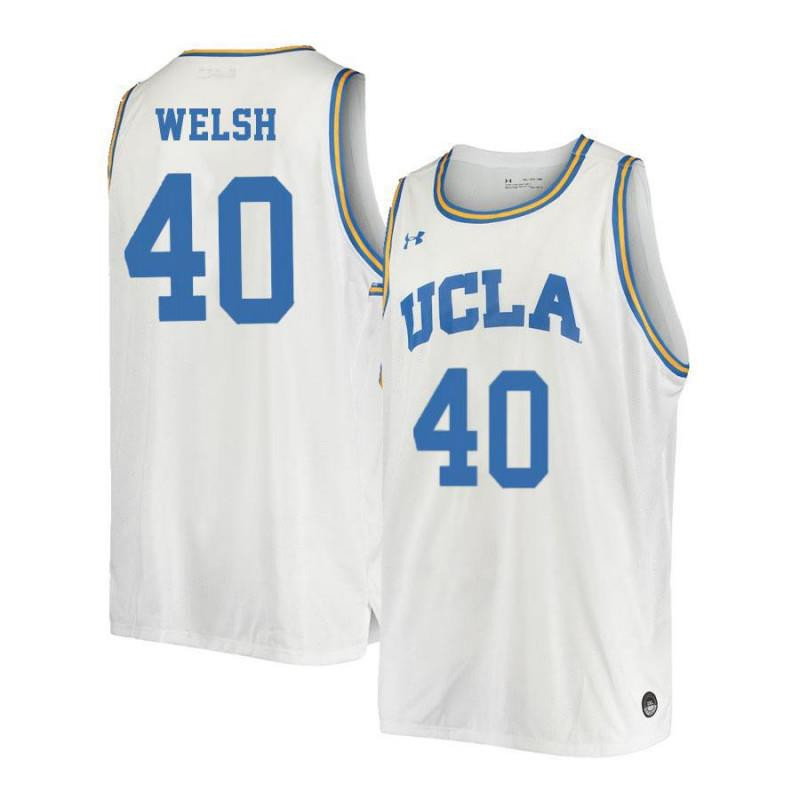 Thomas Welsh 40 UCLA Bruins Retro Elite Basketball Men Jersey - White