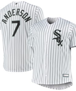 Tim Anderson Chicago White Sox Big & Tall Replica Player Jersey - White Mlb