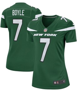 Tim Boyle New York Jets Women's Player Game Jersey - Gotham Green