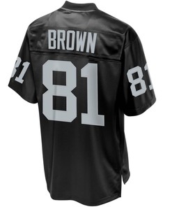Tim Brown Oakland Raiders Nfl Pro Line Retired Player Jersey - Black