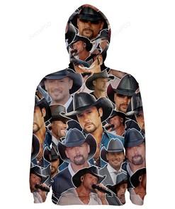 Tim Mcgraw Style 1 3D Hoodie Zip Hoodie