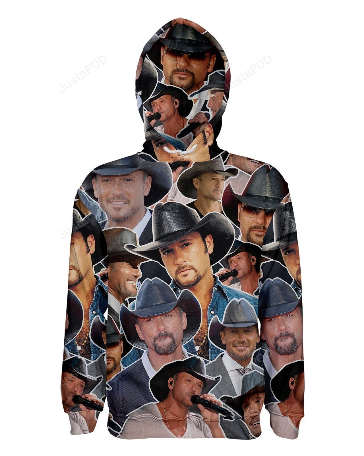 Tim Mcgraw Style 1 3D Hoodie Zip Hoodie