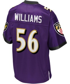 Tim Williams Baltimore Ravens Nfl Pro Line Player Jersey - Purple