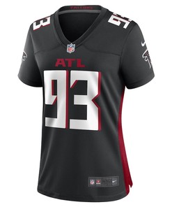 Timmy Horne Atlanta Falcons Women's Game Player Jersey - Black