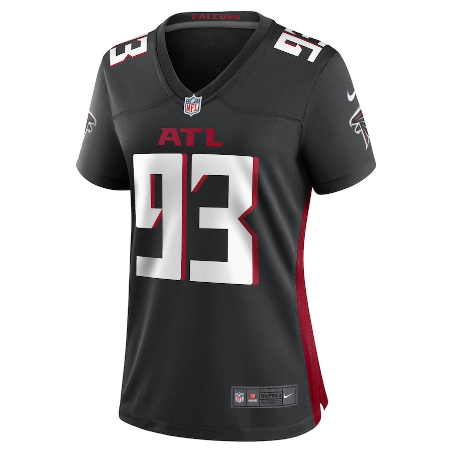 Timmy Horne Atlanta Falcons Women's Game Player Jersey - Black
