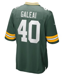 Tipa Galeai Green Bay Packers Team Game Player Jersey - Green