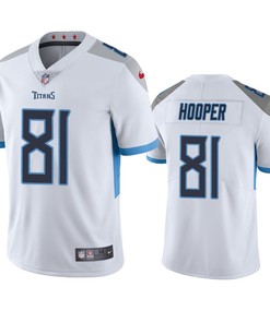 Titans Austin Hooper 81 Vapor Limited White Jersey