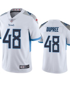 Titans Bud Dupree 48 Vapor Limited White Jersey
