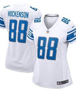 T.j. Hockenson Detroit Lions Womens Game Jersey - White Nfl