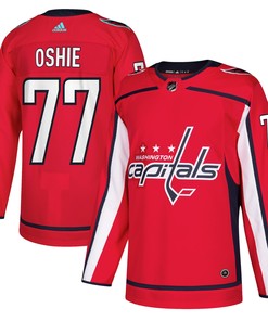 Tj Oshie Washington Capitals Adidas Authentic Player Jersey - Red Nhl