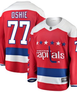 Tj Oshie Washington Capitals Fanatics Branded Alternate Breakaway Player Jersey - Red Nhl