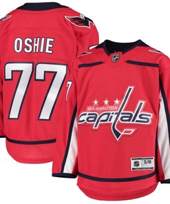 Tj Oshie Washington Capitals Home Premier Player Jersey - Red Nhl