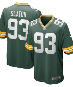 T.j. Slaton Green Bay Packers Game Jersey - Green Nfl