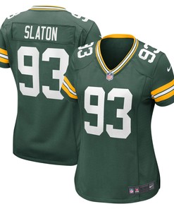 T.j. Slaton Green Bay Packers Womens Game Jersey - Green Nfl