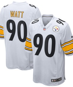 T.j. Watt Pittsburgh Steelers Game Jersey - White Nfl