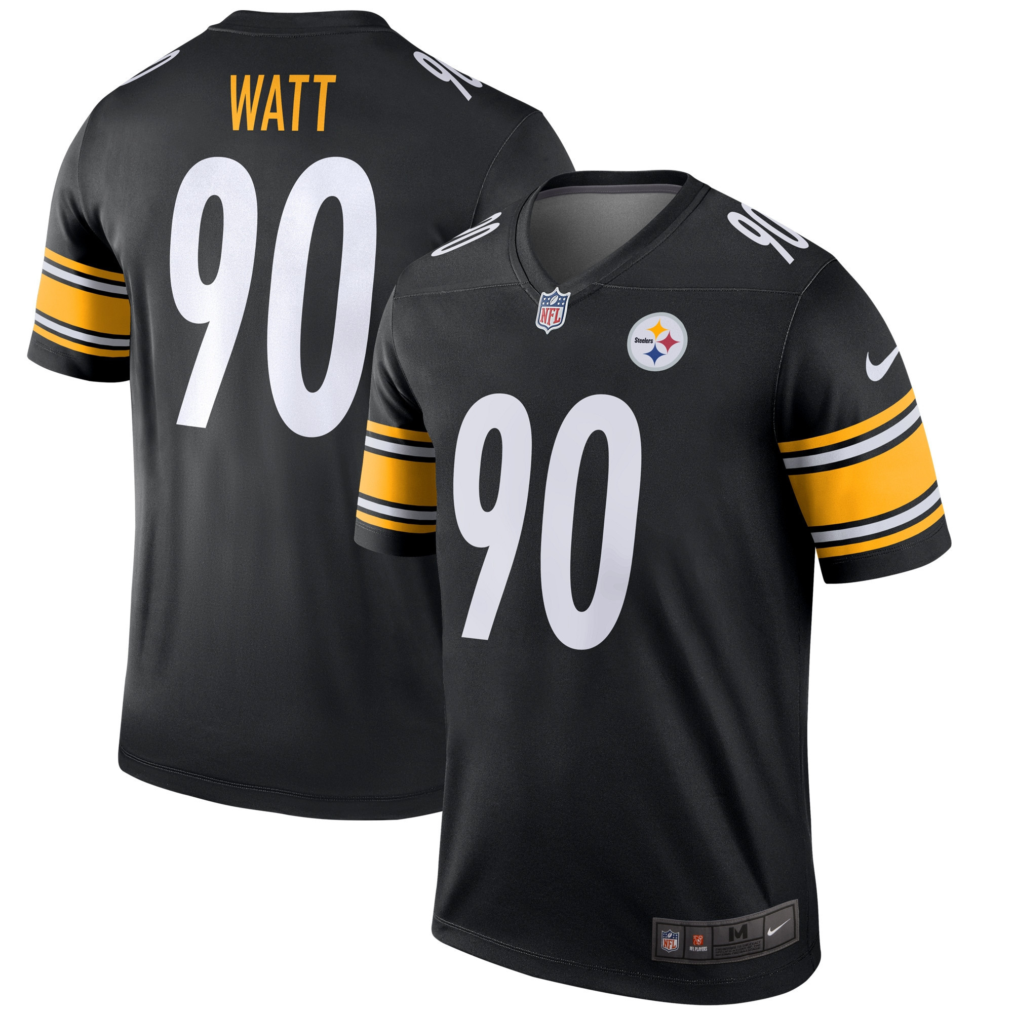 T.j. Watt Pittsburgh Steelers Legend Jersey - Black Nfl