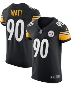 T.j. Watt Pittsburgh Steelers Vapor Elite Player Jersey - Black Nfl
