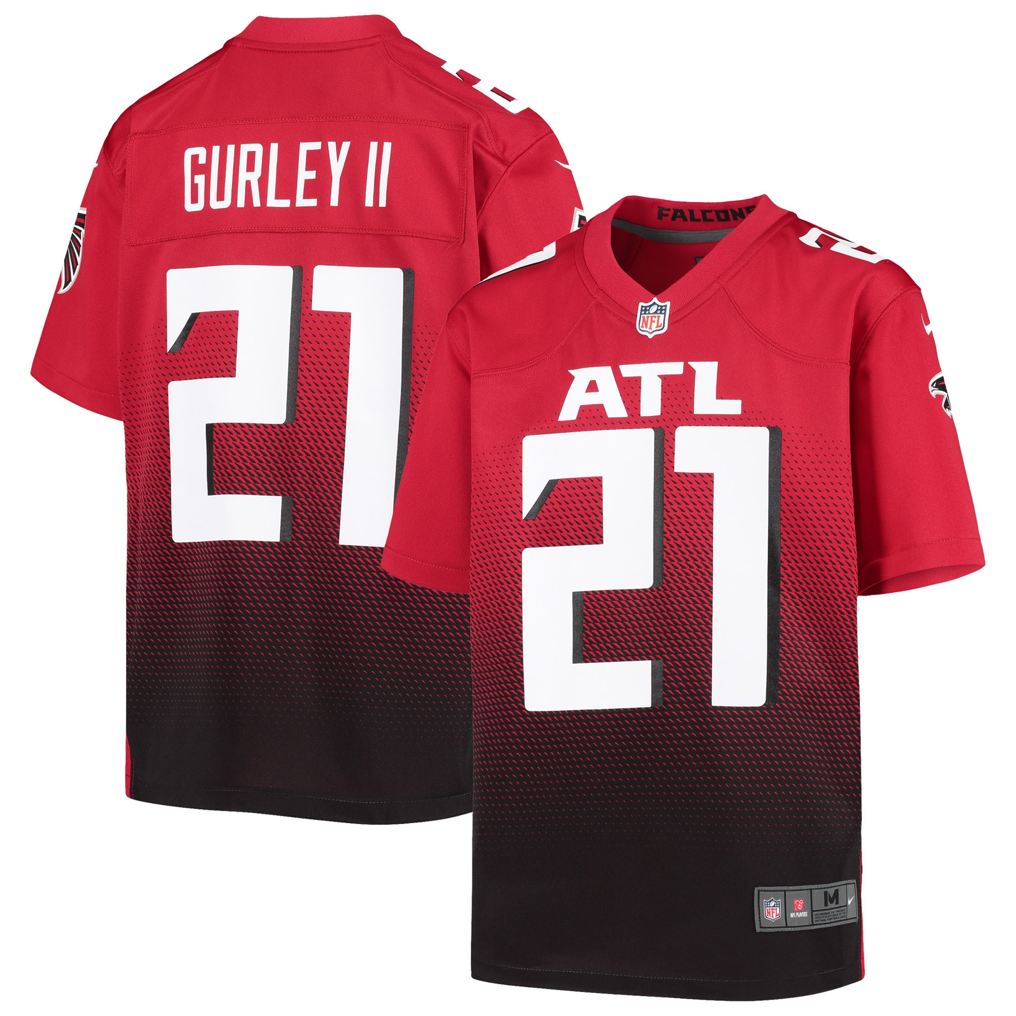 Todd Gurley Ii Atlanta Falcons Player Game Jersey - Red Nfl