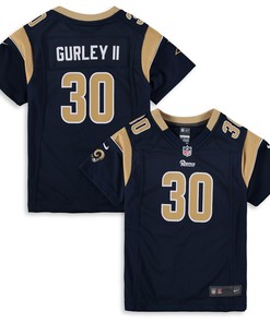 Todd Gurley Ii Los Angeles Rams Nike Girls Youth Game Jersey - Navy