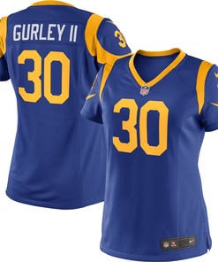 Todd Gurley Ii Los Angeles Rams Nike Womens Game Player Jersey - Royal