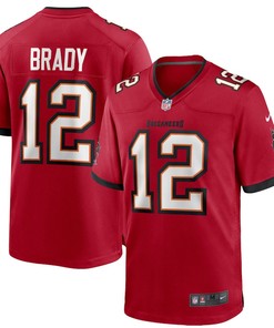 Tom Brady 12 Tampa Bay Buccaneers Game Jersey - Red