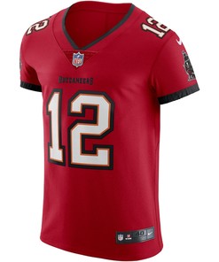 Tom Brady 12 Tampa Bay Buccaneers Vapor Elite Jersey - Red