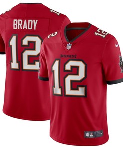 Tom Brady 12 Tampa Bay Buccaneers Vapor Limited Jersey - Red