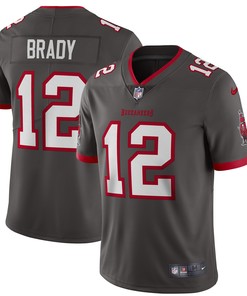 Tom Brady Tampa Bay Buccaneers Alternate Vapor Limited Jersey Pewter Nfl