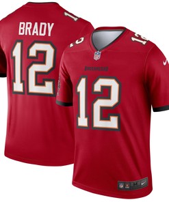 Tom Brady Tampa Bay Buccaneers Legend Jersey - Red Nfl