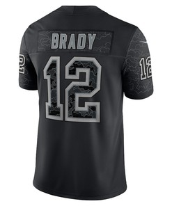 Tom Brady Tampa Bay Buccaneers RFLCTV Limited Jersey - Black