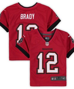 Tom Brady Tampa Bay Buccaneers Toddler Game Jersey - Red Nfl