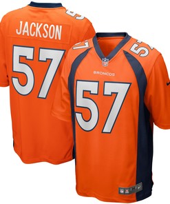 Tom Jackson Denver Broncos Game Retired Player Jersey - Orange Nfl