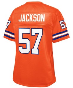 Tom Jackson Denver Broncos Nfl Pro Line Womens Retired Player Jersey - Orange
