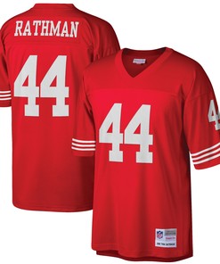 Tom Rathman San Francisco 49ers Mitchell & Ness Retired Player Legacy Replica Jersey - Scarlet Nfl